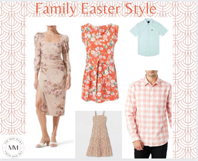 Family Easter Outfits and Easter Basket Ideas - Emily Young Style