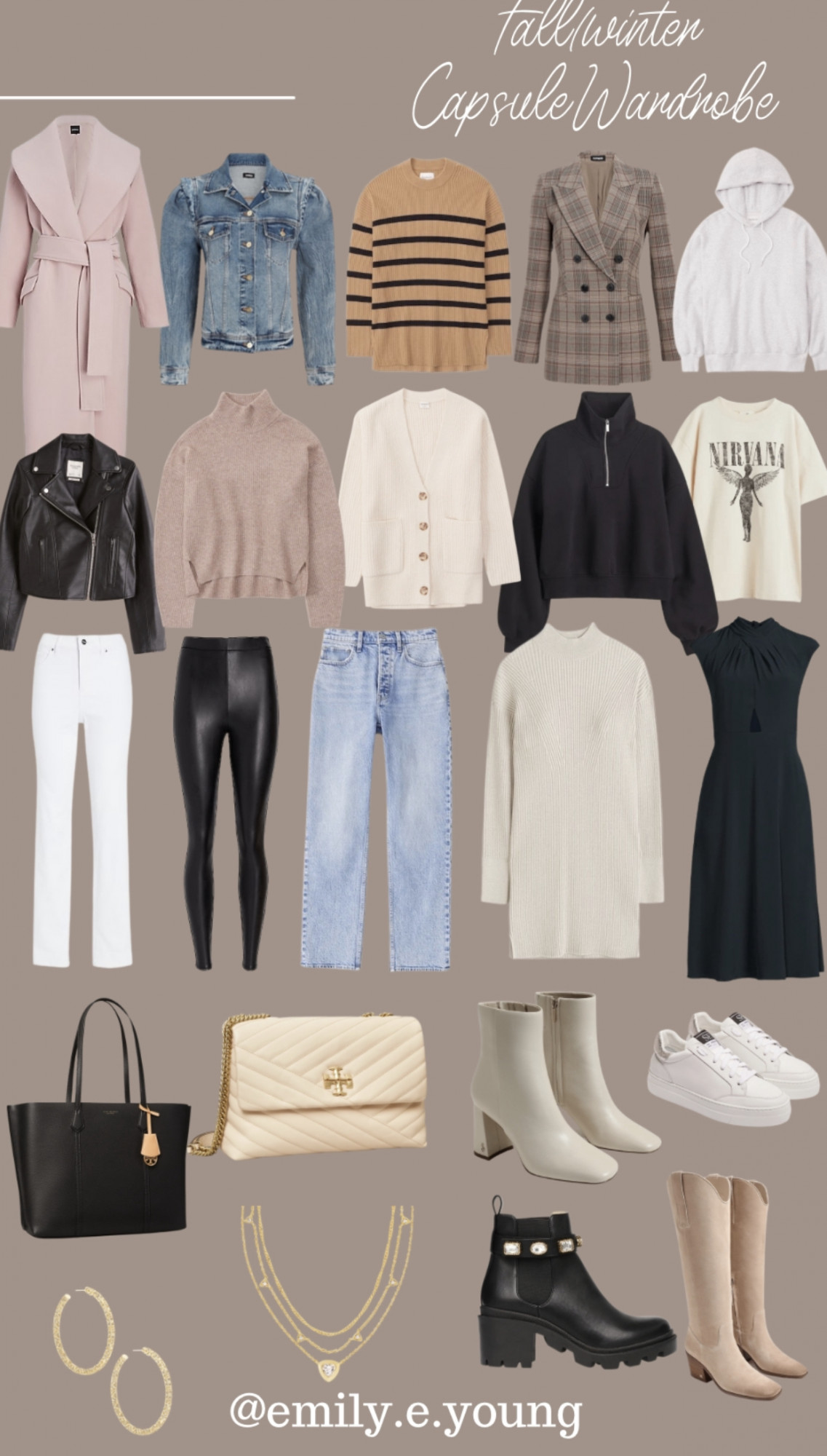 Fall Capsule Wardrobe: Wardrobe Staples You'll Style All Season - Rach  Martino